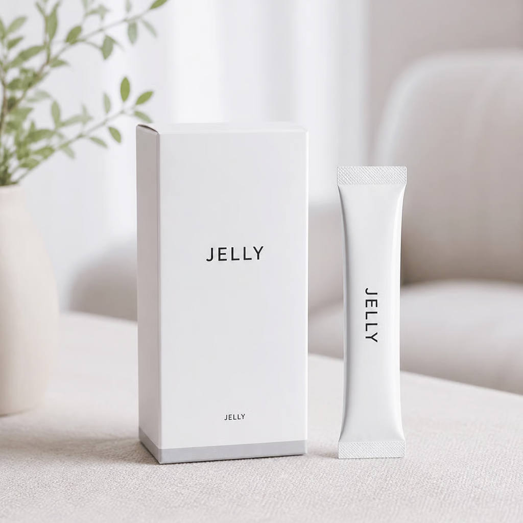 Boxed functional jelly stick